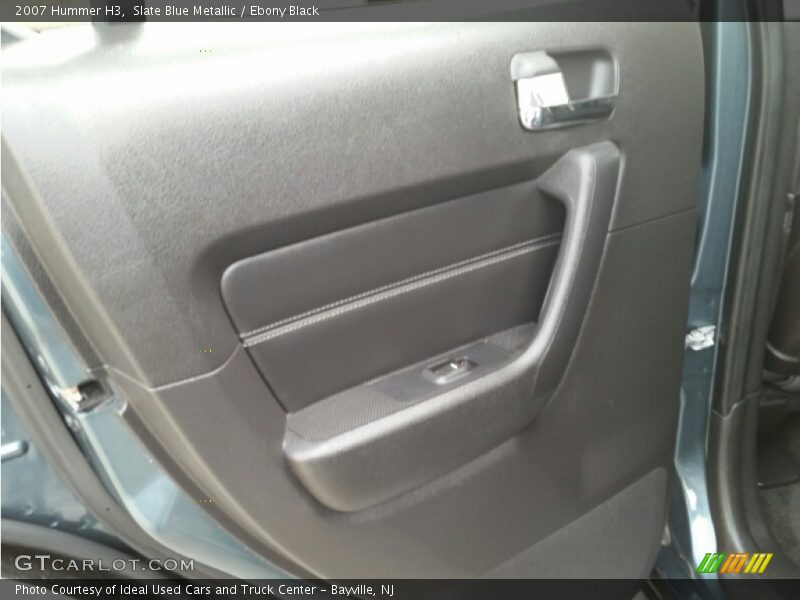 Slate Blue Metallic / Ebony Black 2007 Hummer H3