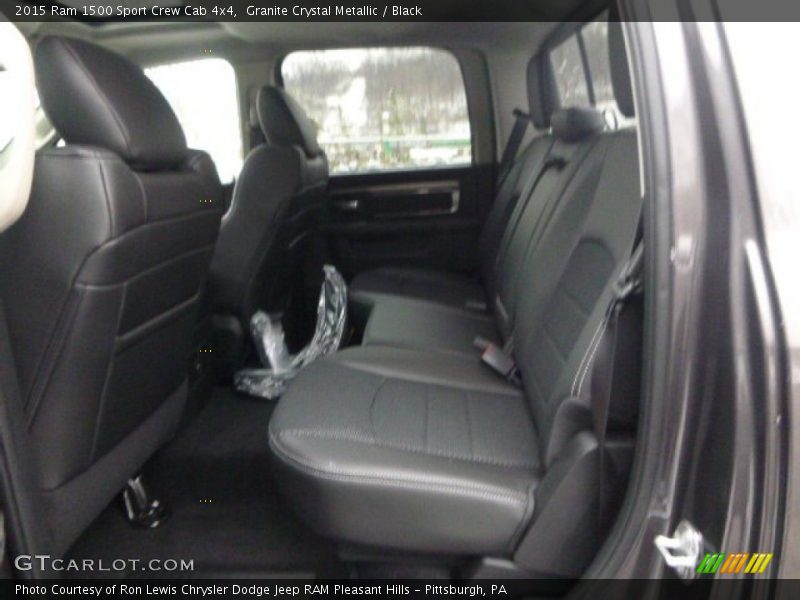 Granite Crystal Metallic / Black 2015 Ram 1500 Sport Crew Cab 4x4