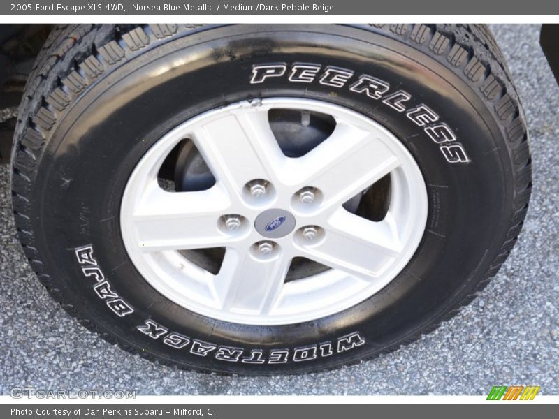Norsea Blue Metallic / Medium/Dark Pebble Beige 2005 Ford Escape XLS 4WD
