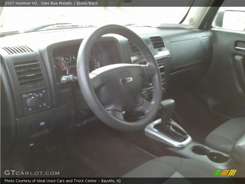 Slate Blue Metallic / Ebony Black 2007 Hummer H3