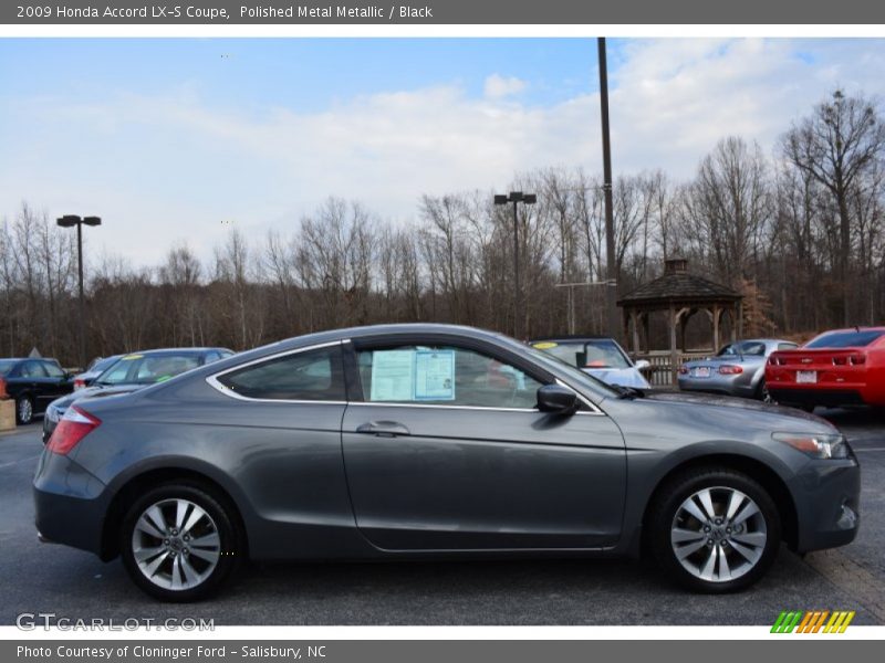 Polished Metal Metallic / Black 2009 Honda Accord LX-S Coupe