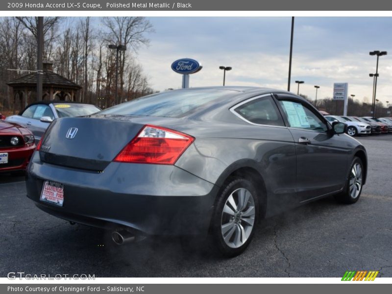 Polished Metal Metallic / Black 2009 Honda Accord LX-S Coupe