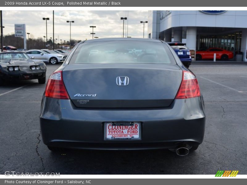 Polished Metal Metallic / Black 2009 Honda Accord LX-S Coupe