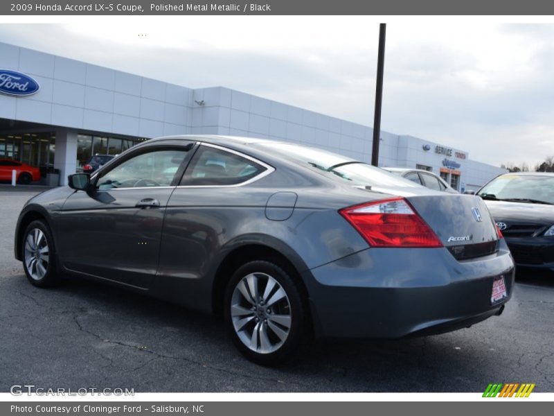 Polished Metal Metallic / Black 2009 Honda Accord LX-S Coupe