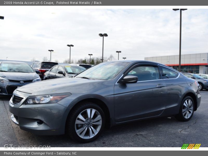 Polished Metal Metallic / Black 2009 Honda Accord LX-S Coupe