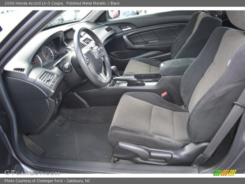 Polished Metal Metallic / Black 2009 Honda Accord LX-S Coupe