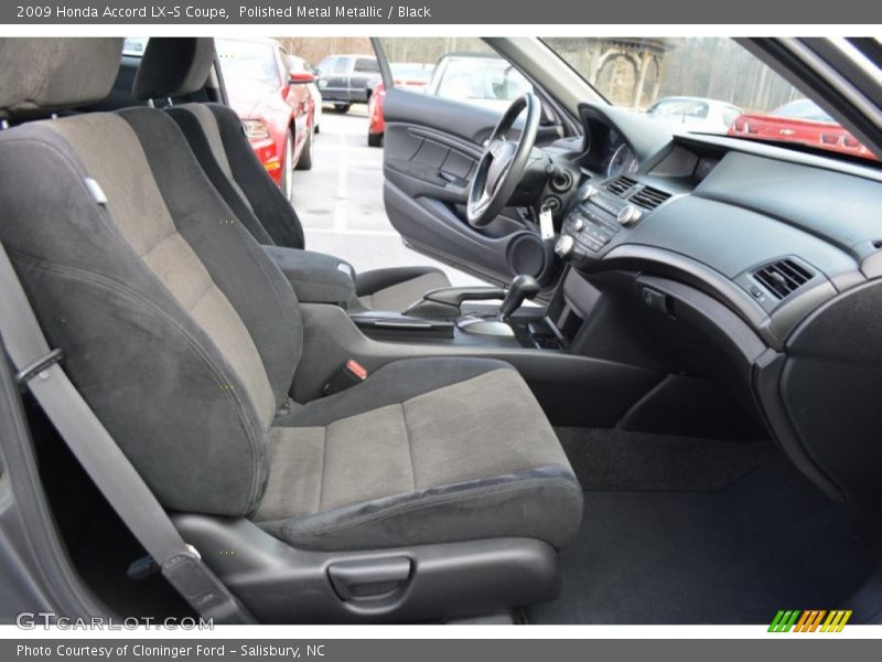 Polished Metal Metallic / Black 2009 Honda Accord LX-S Coupe