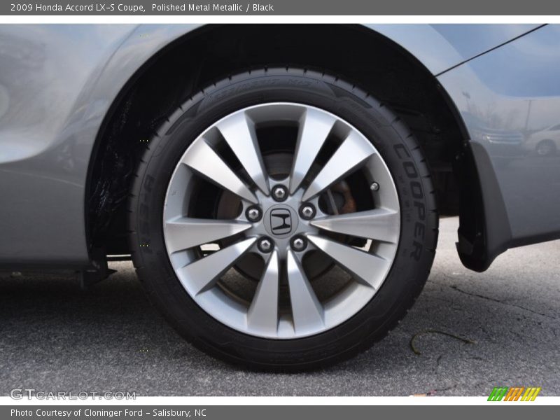 Polished Metal Metallic / Black 2009 Honda Accord LX-S Coupe