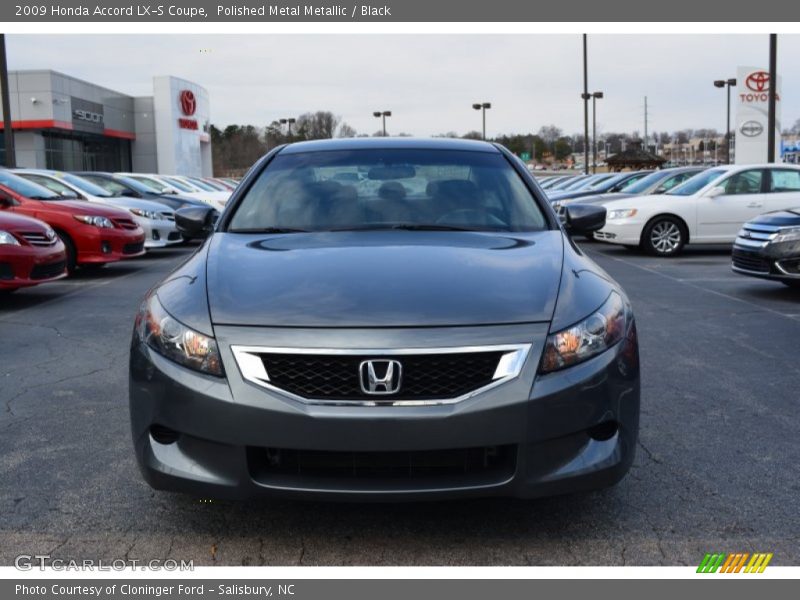 Polished Metal Metallic / Black 2009 Honda Accord LX-S Coupe