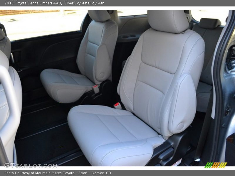 Silver Sky Metallic / Ash 2015 Toyota Sienna Limited AWD