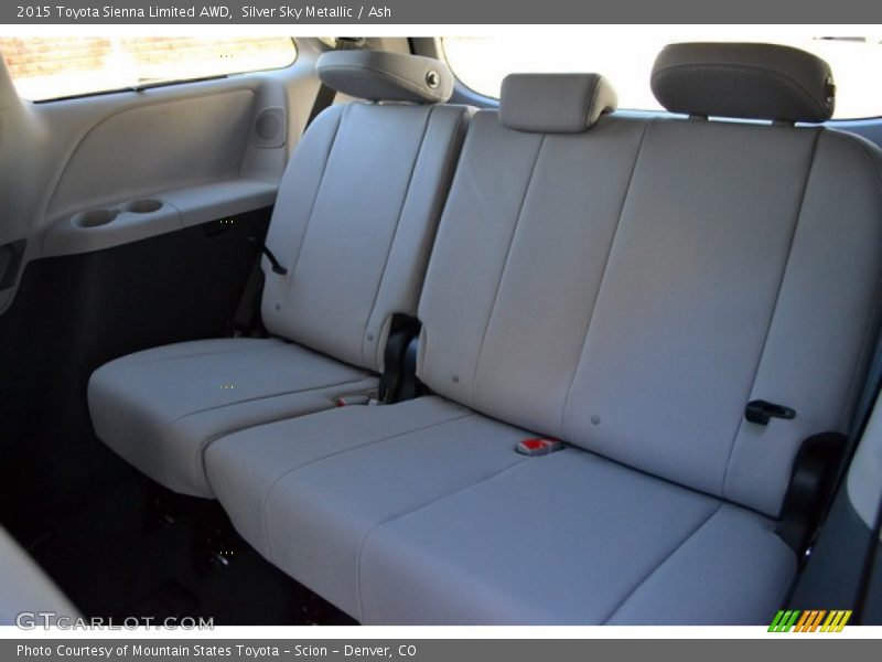 Silver Sky Metallic / Ash 2015 Toyota Sienna Limited AWD