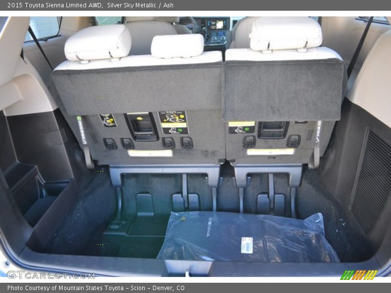 Silver Sky Metallic / Ash 2015 Toyota Sienna Limited AWD