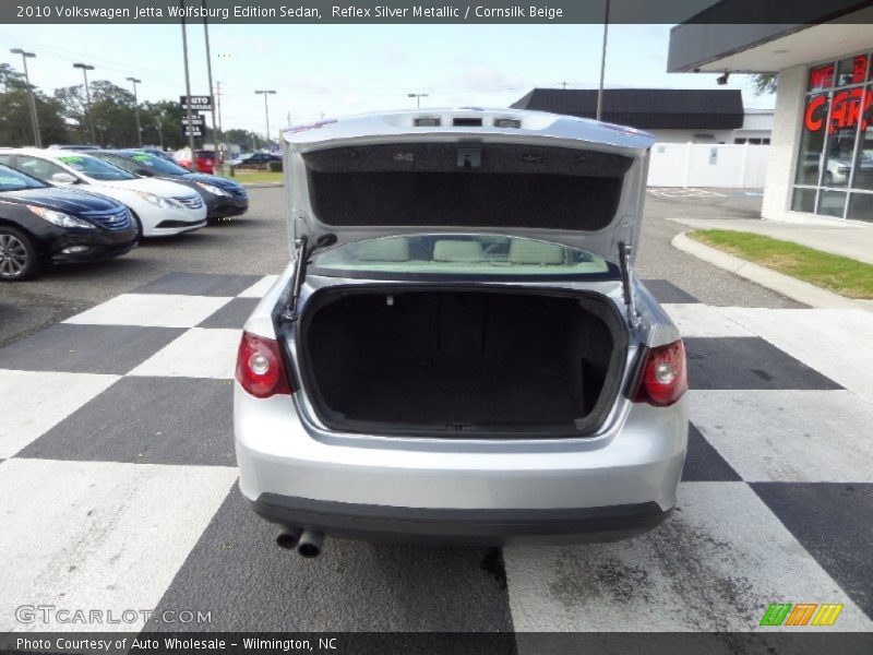 Reflex Silver Metallic / Cornsilk Beige 2010 Volkswagen Jetta Wolfsburg Edition Sedan