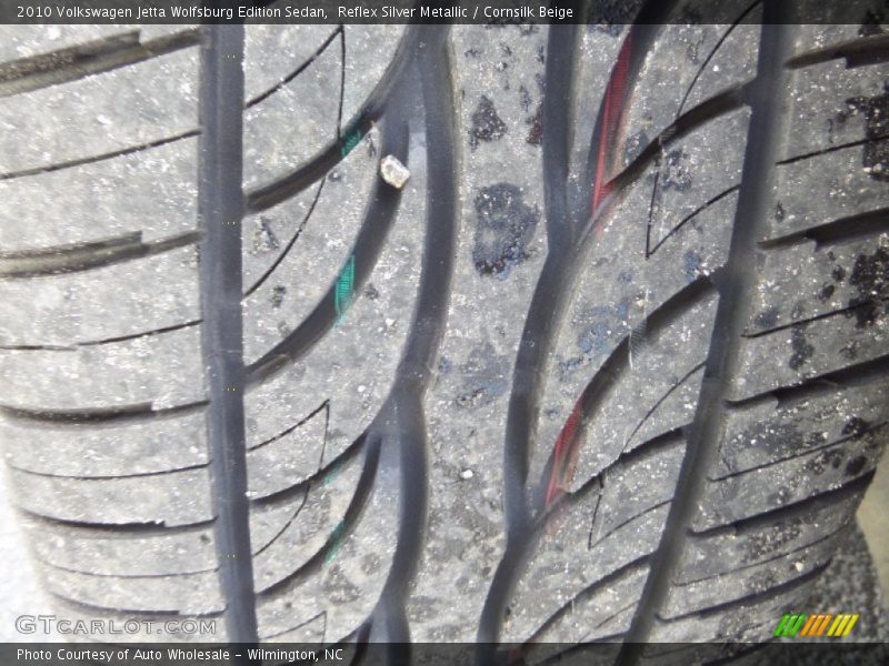 Reflex Silver Metallic / Cornsilk Beige 2010 Volkswagen Jetta Wolfsburg Edition Sedan