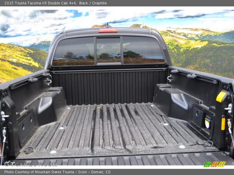 Black / Graphite 2015 Toyota Tacoma V6 Double Cab 4x4