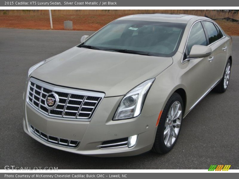 Silver Coast Metallic / Jet Black 2015 Cadillac XTS Luxury Sedan