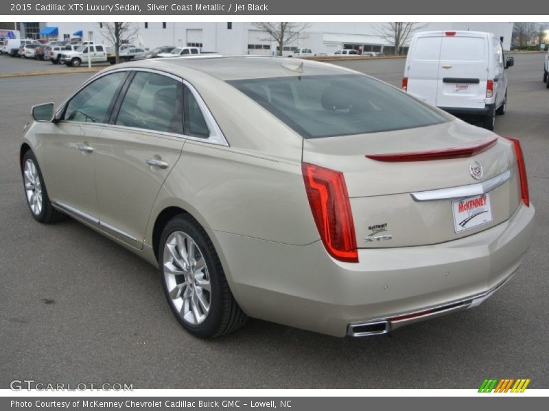 Silver Coast Metallic / Jet Black 2015 Cadillac XTS Luxury Sedan