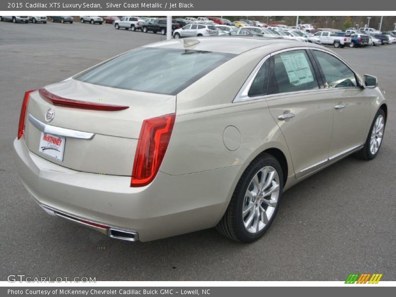 Silver Coast Metallic / Jet Black 2015 Cadillac XTS Luxury Sedan