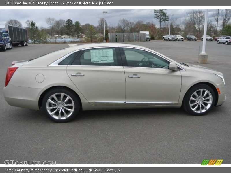 Silver Coast Metallic / Jet Black 2015 Cadillac XTS Luxury Sedan