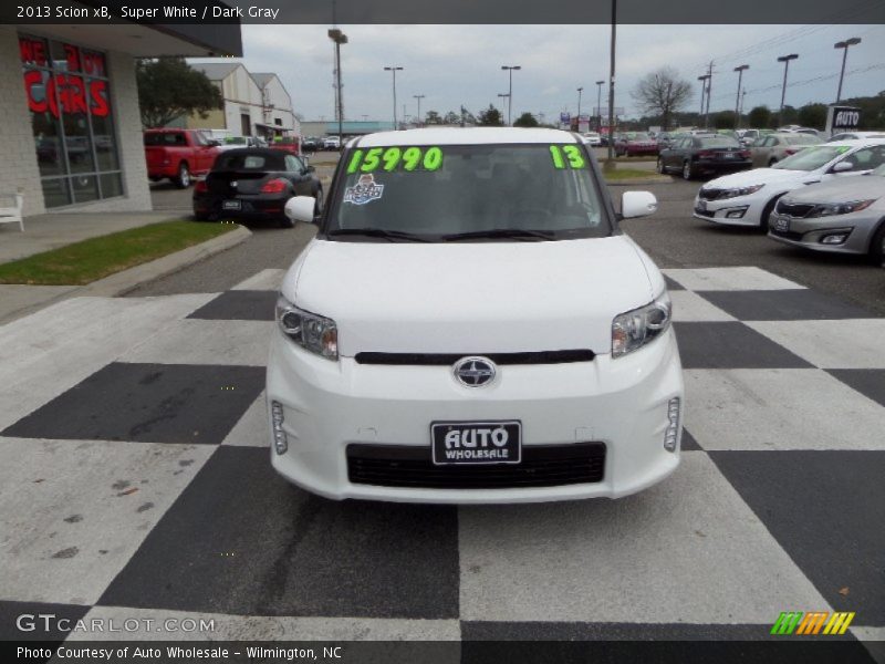 Super White / Dark Gray 2013 Scion xB