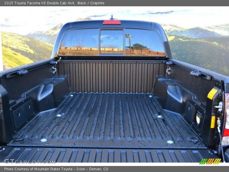 Black / Graphite 2015 Toyota Tacoma V6 Double Cab 4x4