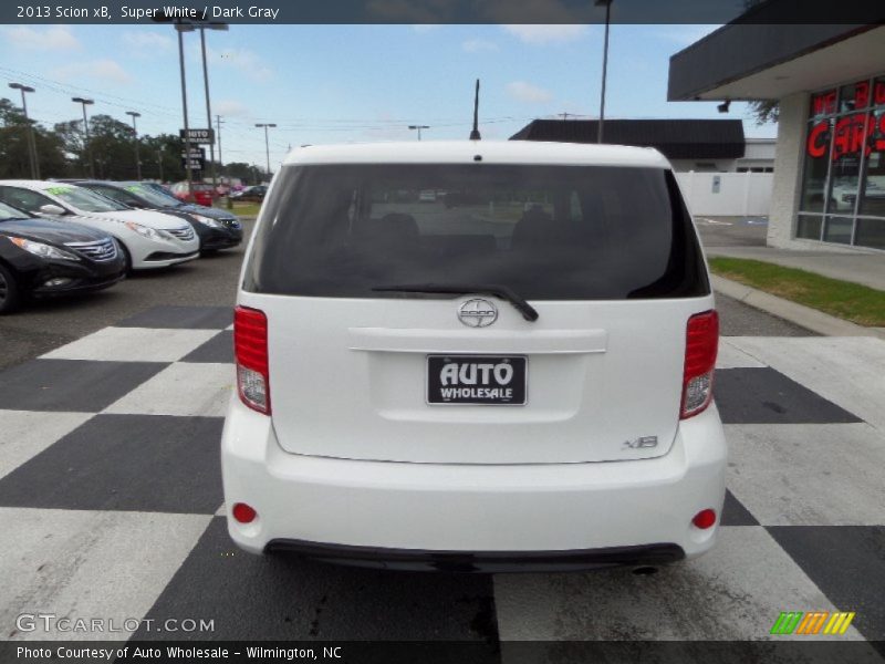 Super White / Dark Gray 2013 Scion xB