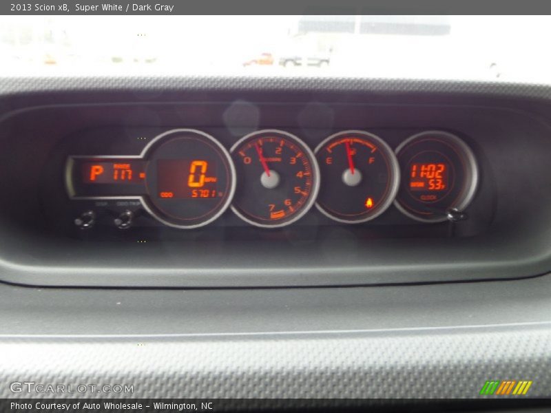 Super White / Dark Gray 2013 Scion xB