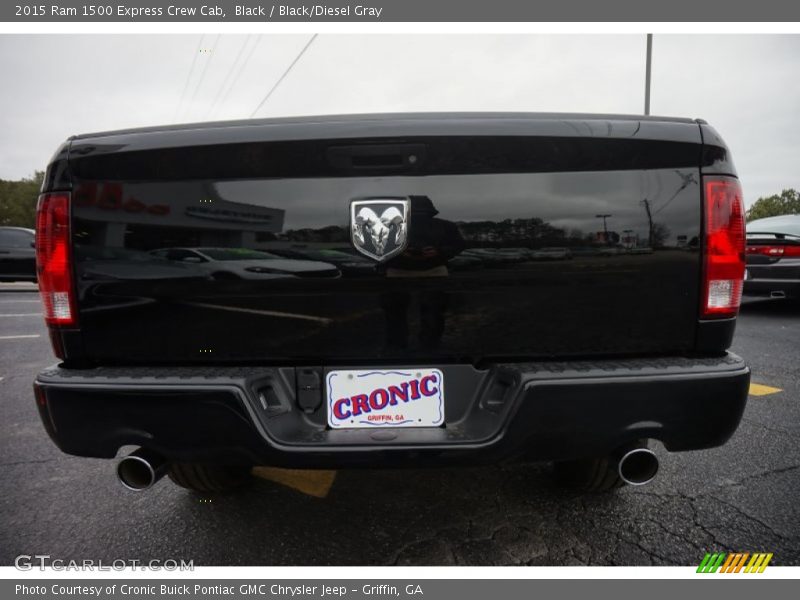 Black / Black/Diesel Gray 2015 Ram 1500 Express Crew Cab
