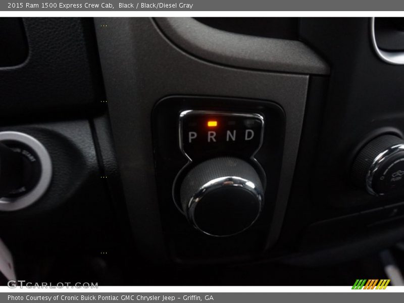 Black / Black/Diesel Gray 2015 Ram 1500 Express Crew Cab