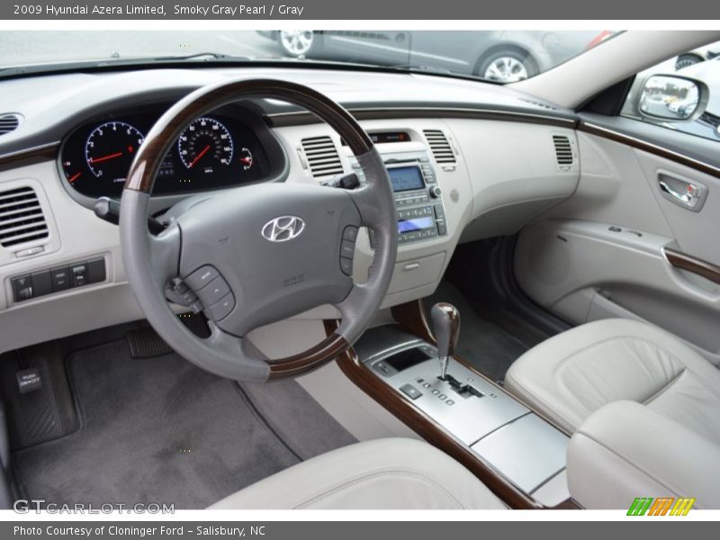  2009 Azera Limited Gray Interior