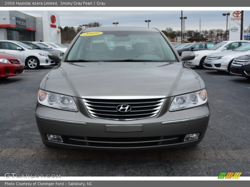 Smoky Gray Pearl / Gray 2009 Hyundai Azera Limited