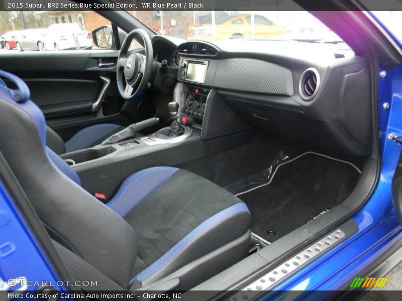 Dashboard of 2015 BRZ Series.Blue Special Edition
