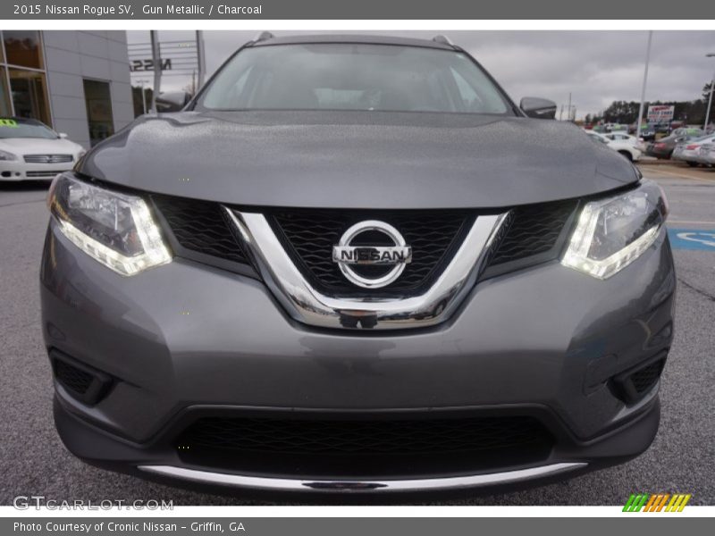 Gun Metallic / Charcoal 2015 Nissan Rogue SV
