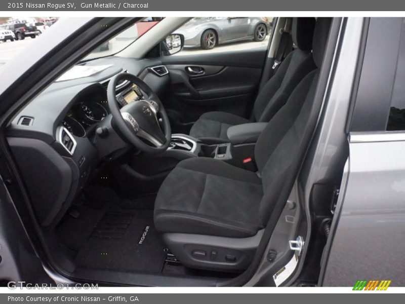 Gun Metallic / Charcoal 2015 Nissan Rogue SV