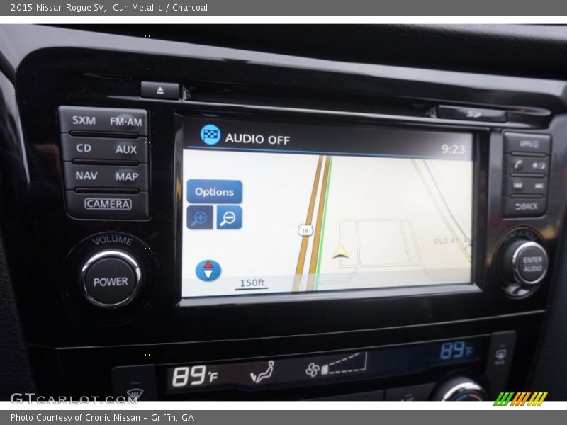 Gun Metallic / Charcoal 2015 Nissan Rogue SV