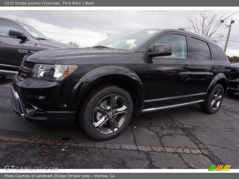 Pitch Black / Black 2015 Dodge Journey Crossroad