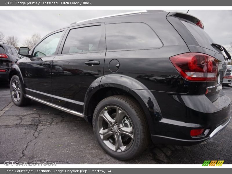 Pitch Black / Black 2015 Dodge Journey Crossroad