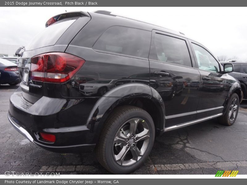 Pitch Black / Black 2015 Dodge Journey Crossroad