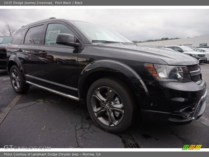 Pitch Black / Black 2015 Dodge Journey Crossroad