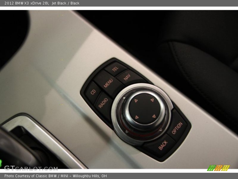 Jet Black / Black 2012 BMW X3 xDrive 28i