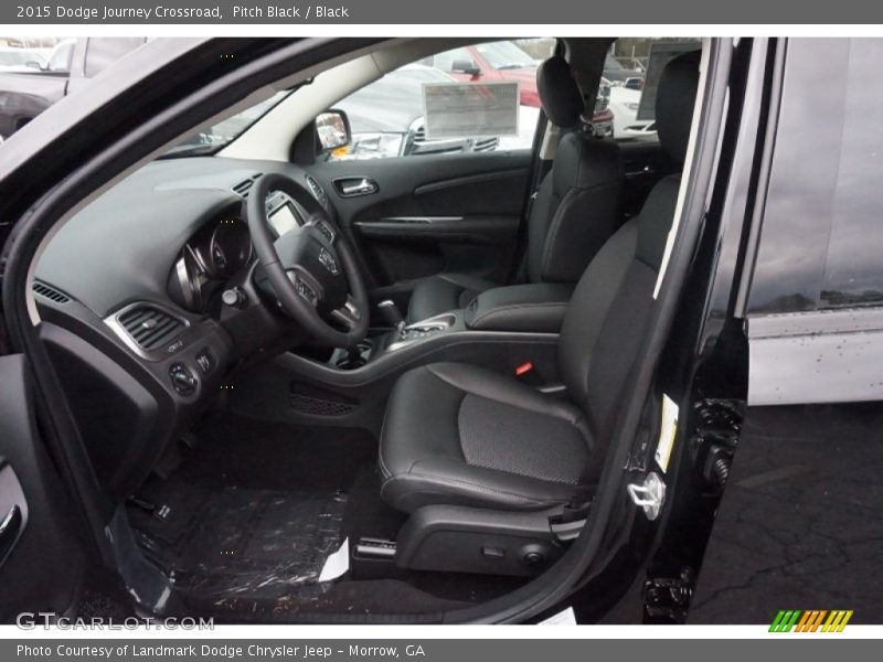 Pitch Black / Black 2015 Dodge Journey Crossroad