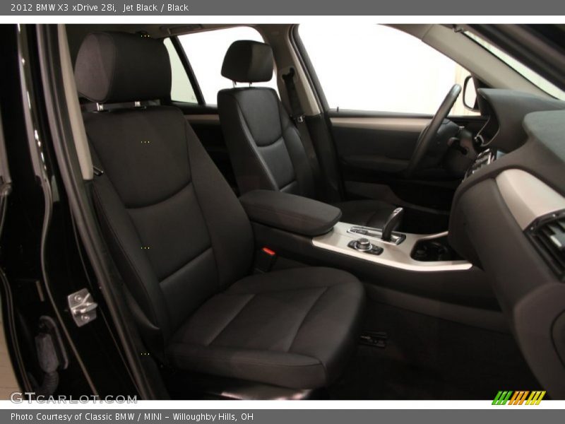 Jet Black / Black 2012 BMW X3 xDrive 28i