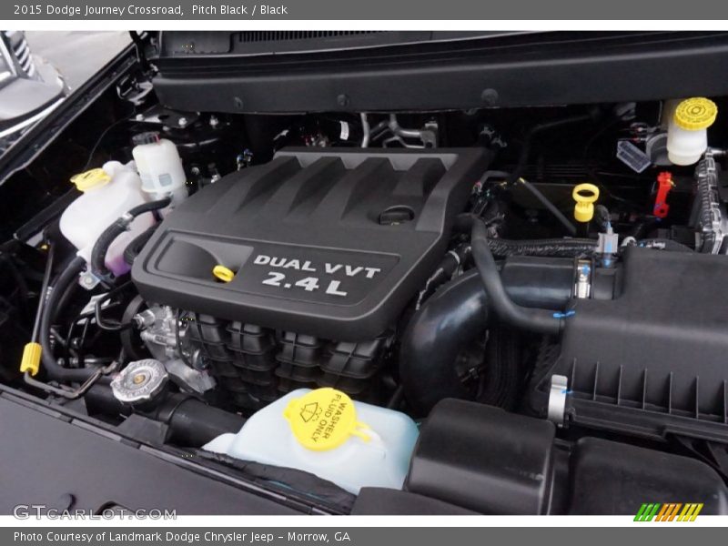 Pitch Black / Black 2015 Dodge Journey Crossroad