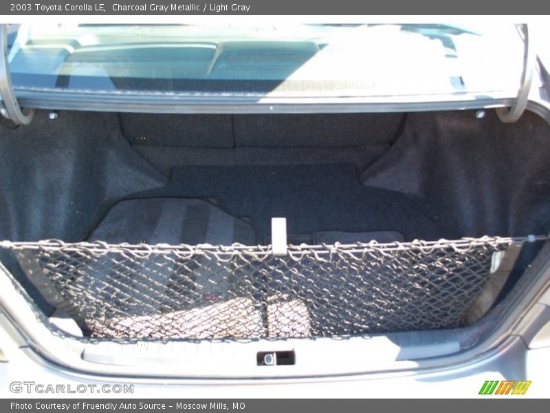 Charcoal Gray Metallic / Light Gray 2003 Toyota Corolla LE