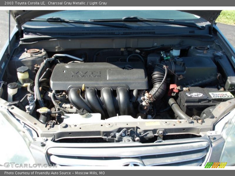 Charcoal Gray Metallic / Light Gray 2003 Toyota Corolla LE