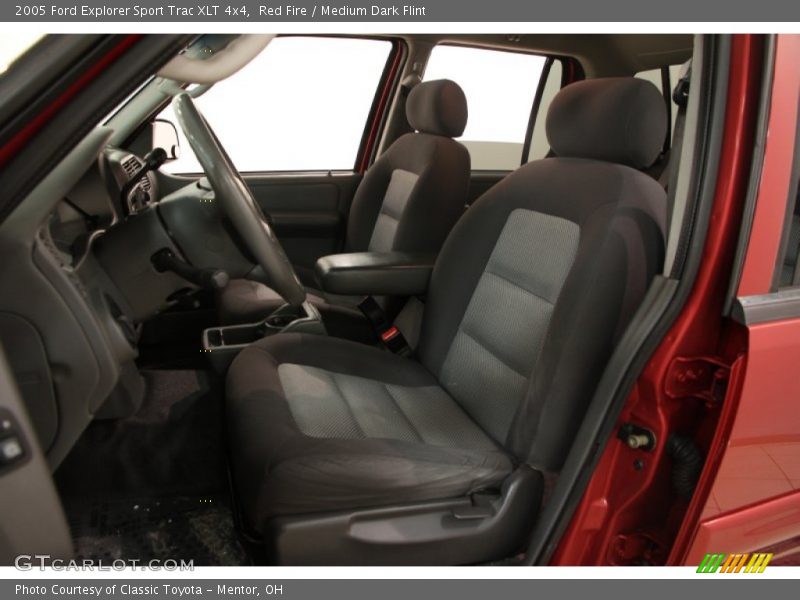 Red Fire / Medium Dark Flint 2005 Ford Explorer Sport Trac XLT 4x4