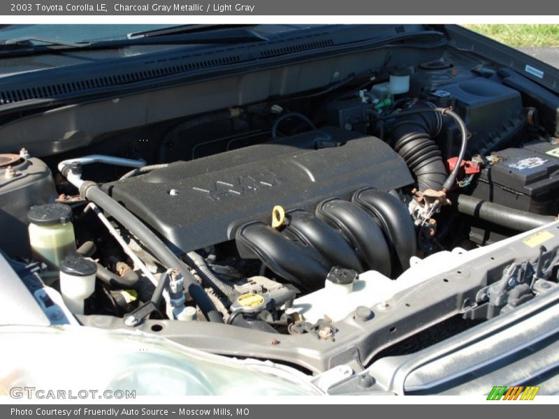 Charcoal Gray Metallic / Light Gray 2003 Toyota Corolla LE