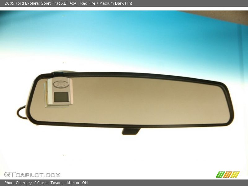 Red Fire / Medium Dark Flint 2005 Ford Explorer Sport Trac XLT 4x4