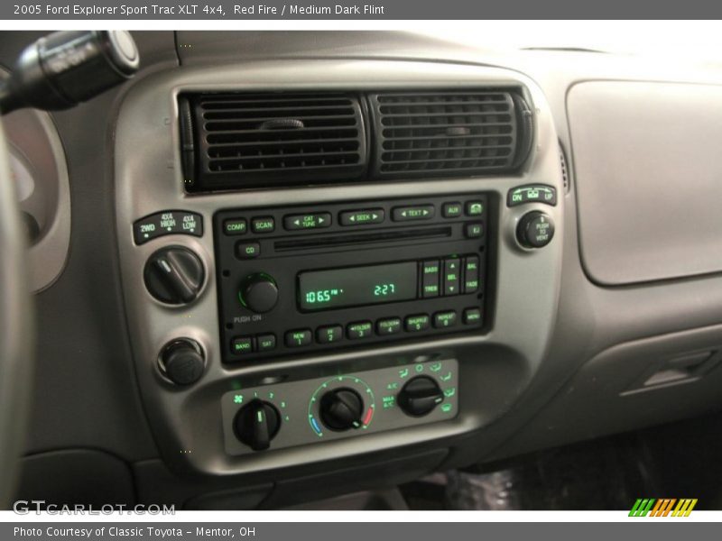Red Fire / Medium Dark Flint 2005 Ford Explorer Sport Trac XLT 4x4