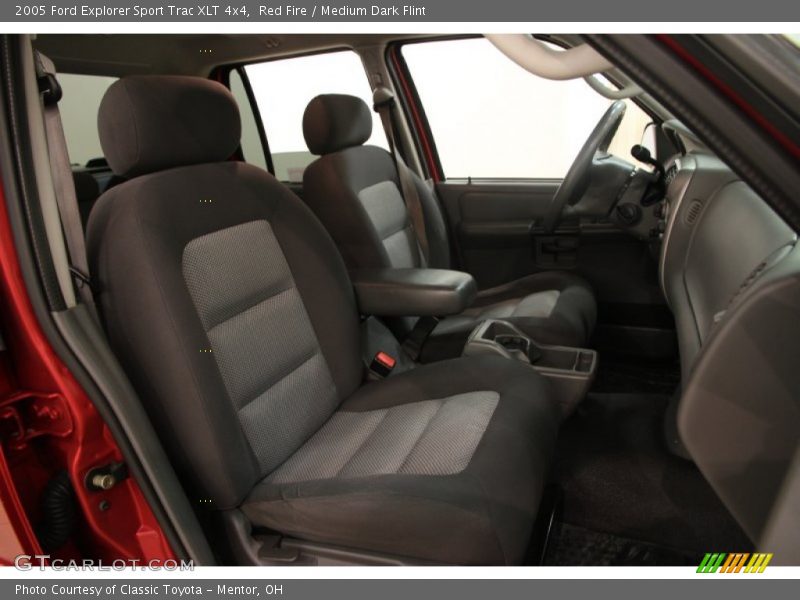 Red Fire / Medium Dark Flint 2005 Ford Explorer Sport Trac XLT 4x4